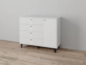 Комод «Катрин-13» (белый/белый снег) в Батагае - batagaj.mebel-nsk.ru | фото