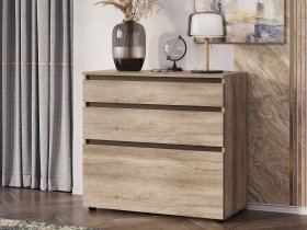 Комод КМ-01 Энигма (венге/дуб каньон) в Батагае - batagaj.mebel-nsk.ru | фото