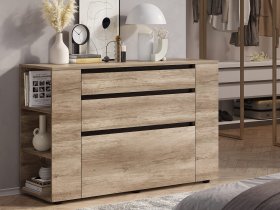 Комод КМ-06 Энигма (венге/дуб каньон) в Батагае - batagaj.mebel-nsk.ru | фото