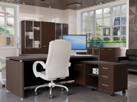 Комплект офисной мебели Президент-ПРО в Батагае - batagaj.mebel-nsk.ru | фото