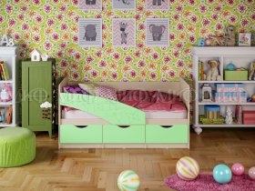 Кровать детская Бабочки 1,8 м в Батагае - batagaj.mebel-nsk.ru | фото