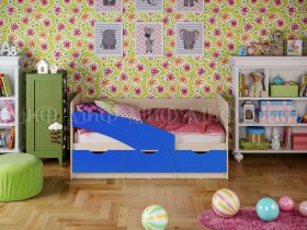 Кровать детская Бабочки 2,0 м в Батагае - batagaj.mebel-nsk.ru | фото