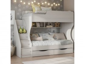 Кровать двухъярусная Каприз-22 КПР.22 в Батагае - batagaj.mebel-nsk.ru | фото