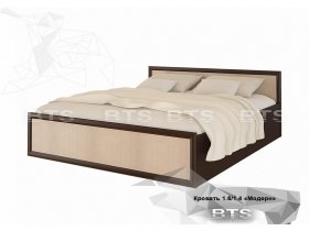 Кровать двуспальная 1,4м Модерн (BTS) в Батагае - batagaj.mebel-nsk.ru | фото