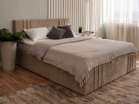 Кровать двуспальная 1,4м с подъем. мех. Леванте в Батагае - batagaj.mebel-nsk.ru | фото