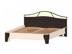 Кровать двуспальная 1,6 м Верона (Линаура) в Батагае - batagaj.mebel-nsk.ru | фото