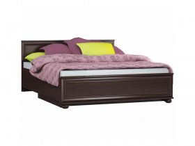 Кровать двуспальная с подъемным механизмом Верди СБ-1463/1 в Батагае - batagaj.mebel-nsk.ru | фото
