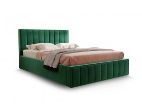 Кровать мягкая 1,6 Вена стандарт, вар.1 в Батагае - batagaj.mebel-nsk.ru | фото
