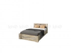 Кровать с ортопед. осн. 1,2м Ривьера в Батагае - batagaj.mebel-nsk.ru | фото