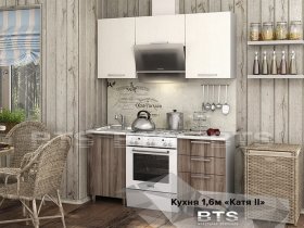 Кухонный гарнитур Катя-2 1,6 м (BTS) в Батагае - batagaj.mebel-nsk.ru | фото