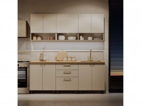 Кухонный гарнитур Орма 2,0м в Батагае - batagaj.mebel-nsk.ru | фото