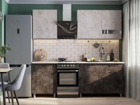 Кухонный гарнитур Розалия 1,7м (со столешницей) в Батагае - batagaj.mebel-nsk.ru | фото