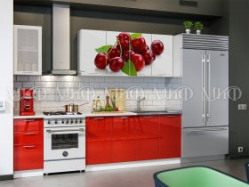Кухонный гарнитур Вишня в Батагае - batagaj.mebel-nsk.ru | фото