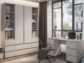 Модульная детская Люмо (кашемир) в Батагае - batagaj.mebel-nsk.ru | фото