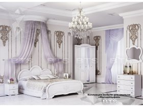 Модульная спальня «Филадельфия» в Батагае - batagaj.mebel-nsk.ru | фото