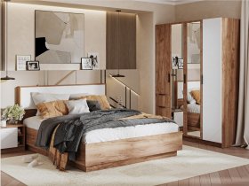 Модульная спальня Орегон в Батагае - batagaj.mebel-nsk.ru | фото