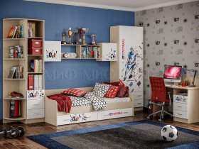 Модульная спальня Вега NEW Boy в Батагае - batagaj.mebel-nsk.ru | фото