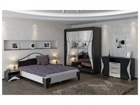 Модульная спальня Верона (Линаура) в Батагае - batagaj.mebel-nsk.ru | фото