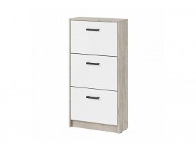 Обувница ОБ-2 Вега (дуб крафт серый/белый) в Батагае - batagaj.mebel-nsk.ru | фото