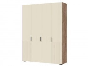 Шкаф четырехстворчатый (комби) Соната ШК-04 в Батагае - batagaj.mebel-nsk.ru | фото
