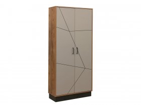 Шкаф двухстворчатый комбинированный для одежды Гамма  54.14 в Батагае - batagaj.mebel-nsk.ru | фото