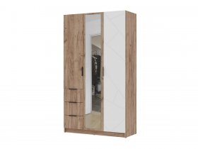 Шкаф трехстворчатый 1200 ШК-03 Орегон в Батагае - batagaj.mebel-nsk.ru | фото