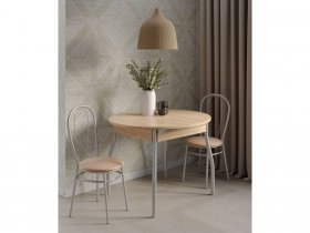Стол обеденный Орфей-4 (дуб крафт золотой) в Батагае - batagaj.mebel-nsk.ru | фото