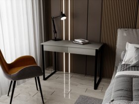 Стол письменный Ст043.0 (графит серый/черный муар) в Батагае - batagaj.mebel-nsk.ru | фото