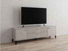 Тумба под ТВ Парус-10 (кашемир/сантьяго софт) в Батагае - batagaj.mebel-nsk.ru | фото
