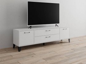 Тумба под ТВ Парус-13 (белый) в Батагае - batagaj.mebel-nsk.ru | фото